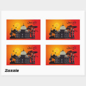 Tasch Mahal Inde Autocollant 1 (Feuille)