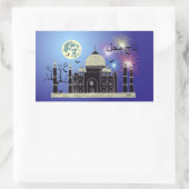 Tasch Mahal Inde Autocollant 2 (Sac)