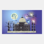 Tasch Mahal Inde Autocollant 2 (Devant)