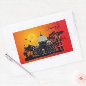 Tasch Mahal Indien Aufkleber 1 Rechthoekige Sticker (Envelop)