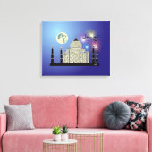 Tasch Mahal Indien Druck auf Keilleinwand 3 Canvas Afdruk (Insitu (Woonkamer))