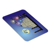 Tasch Mahal Indien Premium Flexi Magnet 3 Magneet (Rechterzijde)