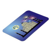 Tasch Mahal Indien Premium Flexi Magnet 3 Magneet (Linkerzijde)