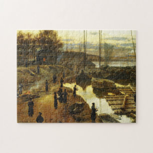 Tashlikh - Schilderen door Alexander Gierymski - 1 Legpuzzel