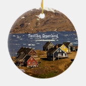Tasiilaq, Groenland Keramisch Ornament (Achterkant)