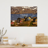 Tasiilaq, Groenland  Poster (Keuken)