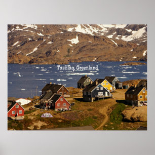 Tasiilaq, Groenland  Poster