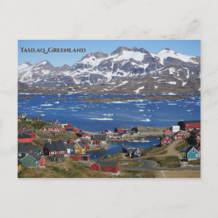 Tasilaq Groenland Briefkaart