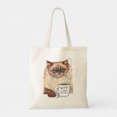 Tasje met Grumpy Cat Tote Bag (Achterkant)