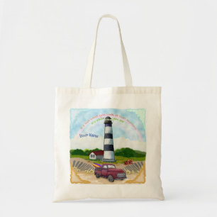 Tasje met Truck Choice Lighthouse Tote Bag