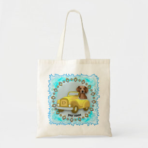 Tasje voor Beagle-autobestuurder Tote Bag