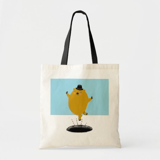 Tasje voor Groundhog Day-cadeau Tote Bag (Voorkant)