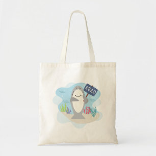 Tasje voor kinderboeken over haaien tote bag