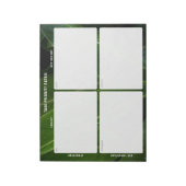 Task Priority and planner Matrix  (nature) Notitieblok (Gedraaid)