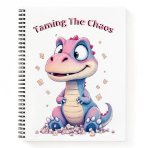 Taskosaurus Rex | Cute Dinosaur Takenlijst ontwerp