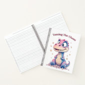 Taskosaurus Rex | Cute Dinosaur To-Do List Design Notitieboek (Binnen)