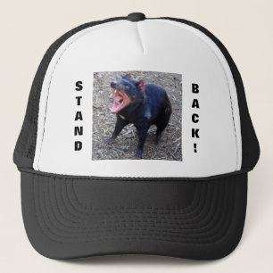 Tasmaanse duivel staat terug! trucker pet