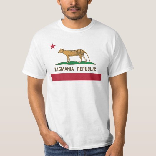 Tasmaanse tijger t-shirt (Voorkant)