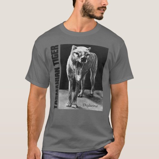 Tasmaanse tijger t-shirt (Voorkant)