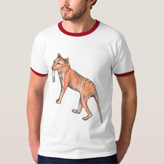 Tasmaanse tijger t-shirt (Voorkant)