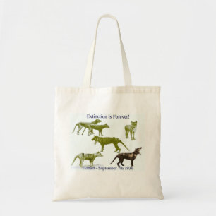 Tasmaanse tijger Thylacine Canvas tas