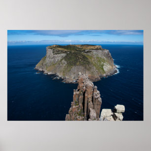 Tasman-eiland uit de Blade, Tasmania Poster