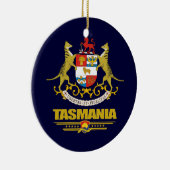 Tasmania COA Keramisch Ornament (Rechts)