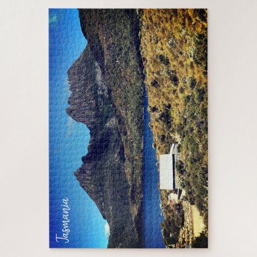 tasmania cradle berghut legpuzzel (Verticaal)