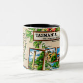 Tasmania Holiday Island Mug (Devant droit)