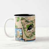 Tasmania Holiday Island Mug (Gauche)