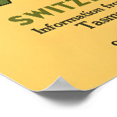 Tasmania Vintage Travel Poster Print (Coin)