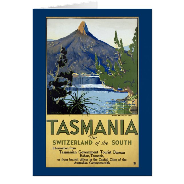 Tasmania ~ Zwitserland van het Zuiden (Voorkant)