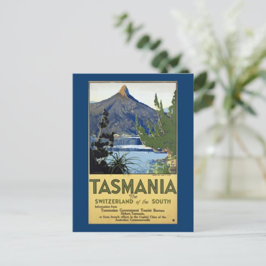 Tasmania ~ Zwitserland van het Zuiden Briefkaart (Staand voorkant)
