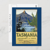 Tasmania ~ Zwitserland van het Zuiden Briefkaart (Voorkant / Achterkant)