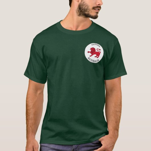 Tasmanian Badge (Australië) T-shirt (Voorkant)