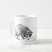 Tasmanian Devil Koffiemok (Voorkant links)