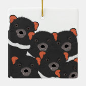 Tasmanian Devil Ornament (Achterkant)
