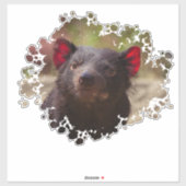 Tasmanian Devil Sticker (Vel)