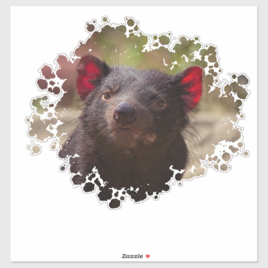 Tasmanian Devil Sticker (Vel)