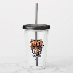Tasmanian Devil Voetbalclub Logo Acryl Drinkbeker