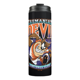 Tasmanian Devil Voetbalclub Logo Thermosbeker