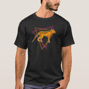 Tasmanian Wolf Tiger Extinct Prehistorische Animal T-shirt