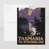 Tasmanië, Australië, Briefkaart (Voorkant / Achterkant)