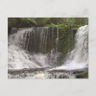 TASMANIË AUSTRALIË WATERVALLEN NATUUR RIVIEREN BRIEFKAART