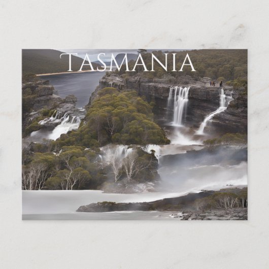 Tasmanie Briefkaart (Voorkant)