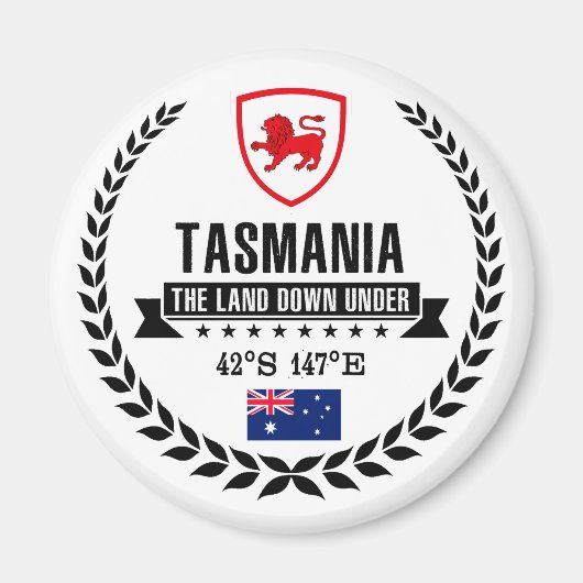 Tasmanie Magneet (Voorkant)