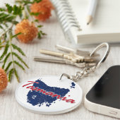 Tasmanie Sleutelhanger (Voorkant Rechts)