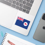 Tasmanie Sticker (Laptop met iPhone)