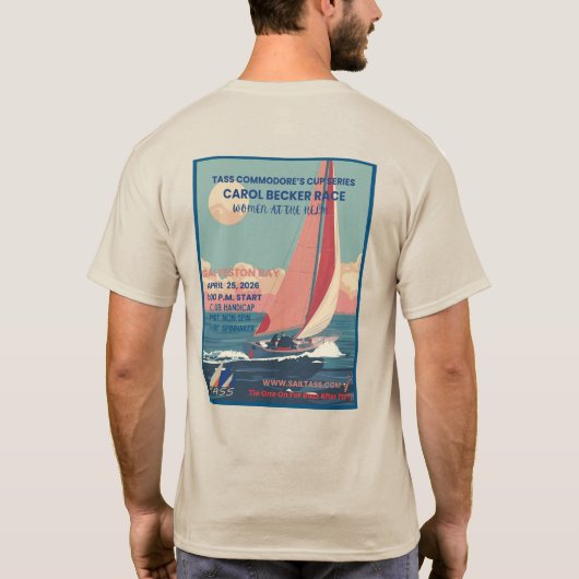 TASS Carol Becker T-Shirt de course (Dos)