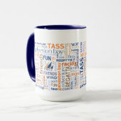 TASS Sailing Words Coffee Mug (Devant gauche)